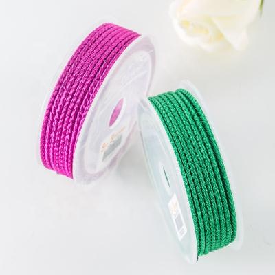 China Polyester CLA 2.5mm Jewelry 5meter Rope Polyester Tie Bracelet Jewelry Accessories And Necklace Material 28 Colors Beading Rope for sale