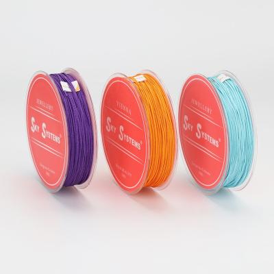 China CNCN Color 1.5mm 51#~107#Colors Lanyard Cord Jewelry Thread 15meter Nylon Material Jewelry 107 Nylon Bracelet And Necklace Accessories for sale