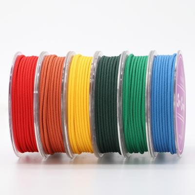 China MI 2mm Polyester Jewelry Rope Polyester Thread Beading Rope Jewelry Accessories Braided Bracelet And Necklace Material 81 Colors for sale