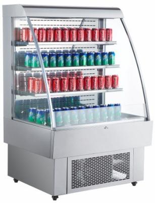 China Vertical 380L Hypermarket Multideck Display Fridge for sale