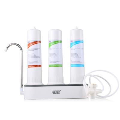 China Household Prefiltration Home Use Countertop Water Filter Purifier System with KDF, Activated Carbon for sale