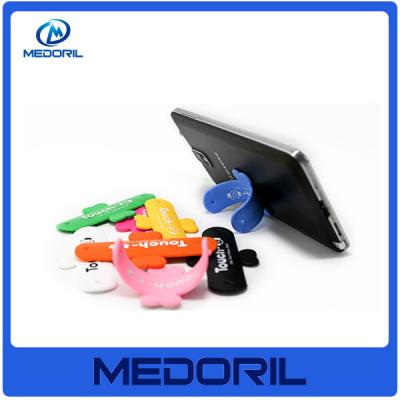 China Wholesale high quality colorful silicone mobile security stand holder with logo for sale