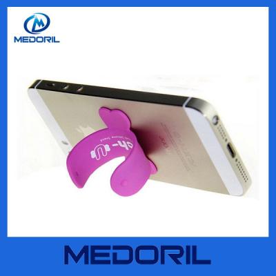 China 2016 Wholesale factory price silicone mobile phone stand holder with custom logo for sale