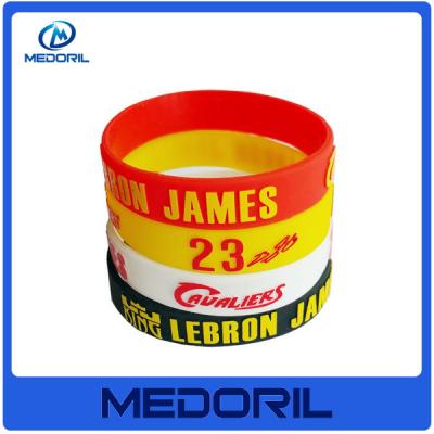 China Best Cheap Promotion gifts eco-friendly silicone wristband with custom logo for sale