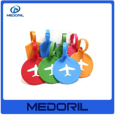 China Custom design pvc / eco-friendly silicone material luggage tag wholesale for sale