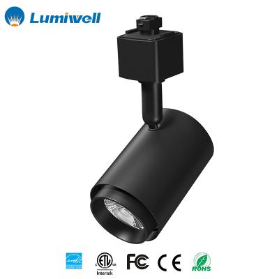 China Shops/Supermarkets/Hotels/Museum/Showroom ETL Energy Star 10W Dimmable 3 Phase LED Track Light Head Used For Foyer Purpose for sale