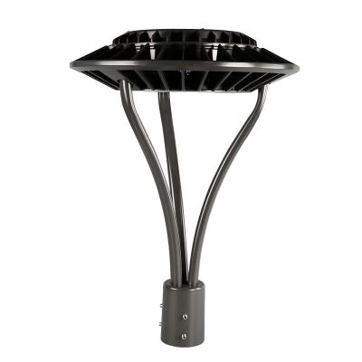 China High Output Waterproof Black Garden Housing LED Post DLC IP65 Top Garden Light for sale