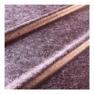 China Hot Sale Memory Velvet Warp Knitted Fabric For Upholstery Discount Sofa Fabric for sale