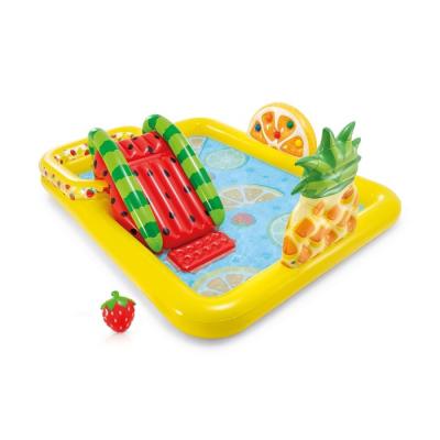 China INTEX 57158 Fruity Outdoor Inflatable Playground Inflatable Amusement Game Center Swimming Pool Water Park for sale