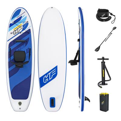 China Outdoor Water Fun 65350 Ocean Inflatable Convertible Stand Up Paddle Board And Kayak Set for sale