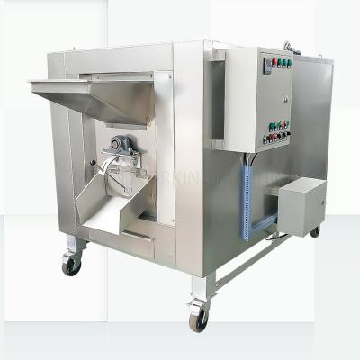 China Electric Dairy Factory South Africa Peanut Roasting Machine 50kg Peanuts Roasting Machine Mauritius for sale