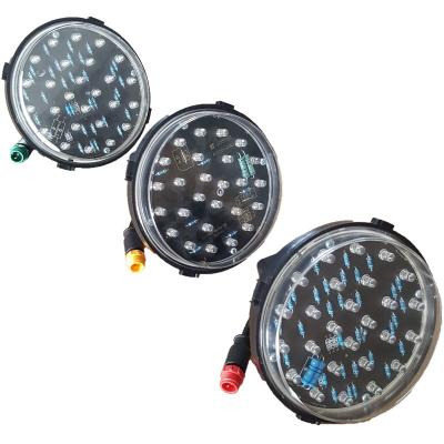 China Rotable Detachable Lenses 100MM LED Module Toy Teaching Parking Traffic Light Part for sale