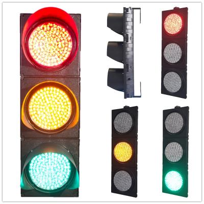 China Spider Web 3-Aspect 200MM Lenses RYG Ball Road Traffic Light for sale