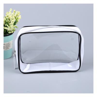 China Holographic Waterproof Beauty Travel Toiletry Bag High Quality PVC Laser Bag Makeup Pouch Cosmetic Brush Organizer Brush Organizer for sale