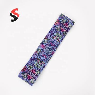 China Various Polyester Fabric Design Printing Booty And Hip Resistance Band Fabric Fitness Hip Resistance Band for sale