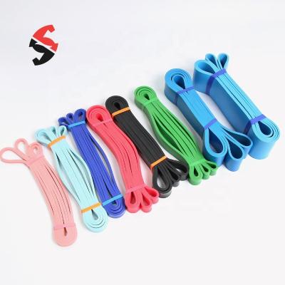 China Latex Gym Resistance Band Training Home Exercise Resistance Band Set With High Elasticity for sale