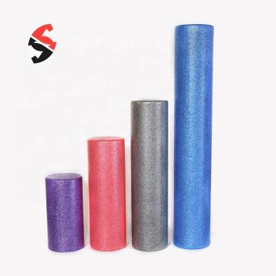 China Yoga PPE Yoga Fitness Massage Foam Roller With Customized Logo for sale