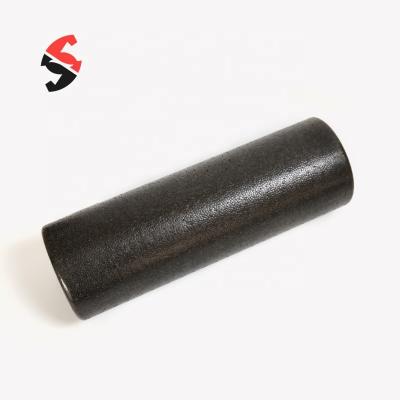 China Yoga Shaping Rollers Kit Black Massage Yoga Foam Roller PPE Foam For Gym Equipment 45*15cm for sale