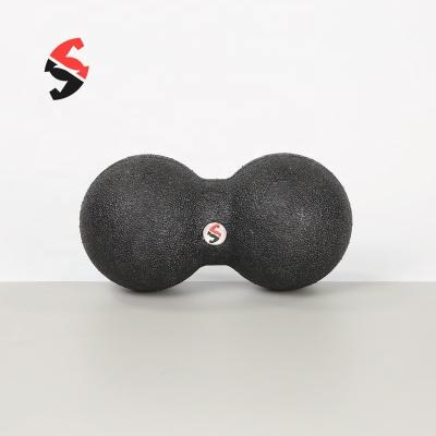 China Custom Non-Toxic Logo Peanut Massage Ball Muscle Massager PPE Massage Ball For Muscle Relaxation for sale