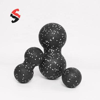 China Muscle Relax Customized Logo PPE Foam Massage Ball Peanut Massage Ball Set For Muscle Relaxation for sale