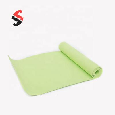 China Home Exercise Yoga Mat Tape Double Layer Anti Slip Yoga Mat With Factory Price for sale