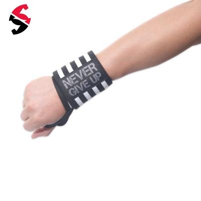 China Palm Guard Weight Lifting Protective Wrist Wraps Adjustable Fitness Support Wrist Bands for sale