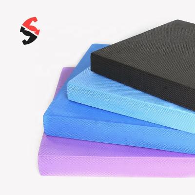 China Soft Tape Square Balance Yoga Mat Fitness Balance Pad Gym Equipment for sale