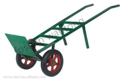 China Heavy Duty Foldable Transport Platform Truck Hand Pallet Truck for sale