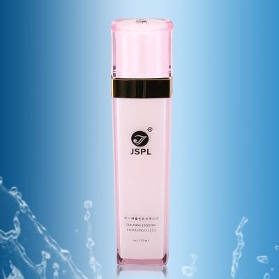 China Personal Care 130ml Plastic Cosmetic Bottle For Lotion With Screw Cap for sale