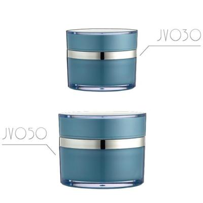 China Eye shaped cream jar of skin care cream for sale