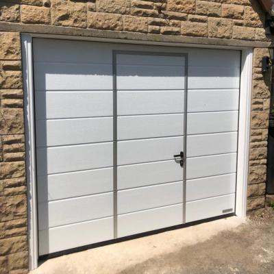 China Anti Theft Residential Overhead Automatic Sliding Sectional Garage Door 8x7 Manufacturer for sale