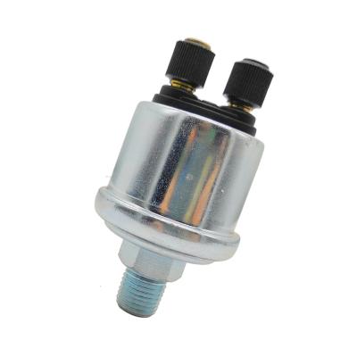 China High Quality Cylindrical Metal Oil Pressure Sensor 1/4 NPT Oil Sensor 10 Bar for sale