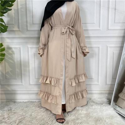 China Modest Muslimah Styling Eid Fashion Design Elegant Lace The Latest Long Dress 2022 New Women's Muslim Party Dress for sale