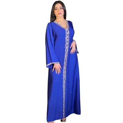 China Modest Muslimah Styling Wholesale Oem Made Beautiful Long Sleeve Wedding Muslim Dress for sale