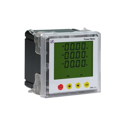 China (Modbus RTU Protocol) Customized High End RS485 AC LCD Display Panel Digital Three Phase Voltage Meter Three Phase Combination Meter for sale