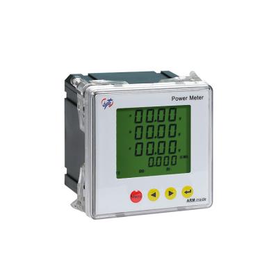 China RS485 (Modbus RTU protocol) /DI/DO 3 phase custom responsive electric manufacturer price htew-7y1 digital power meter for sale