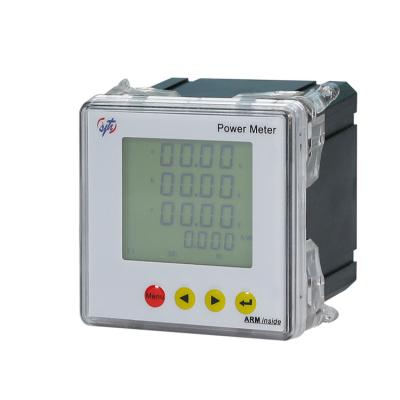 China RS485 (Modbus RTU protocol)/DI/DO multi-function LCD panel KWH and watt-hour AC panel meter 0.5 kilowatt three-phase electricity energy meter htew-7y3 for sale