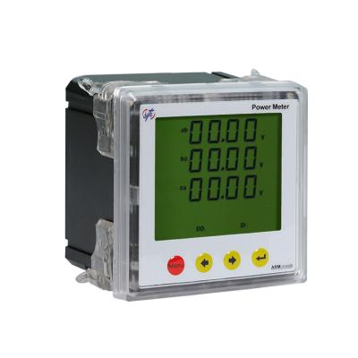 China (Modbus RTU Protocol) Cost-Effective Multi-Function Intelligent Three-Phase LCD Display Digital AC Voltmeter htew-x9u3-y AC Panel Voltmeter RS485 AC Voltmeter for sale