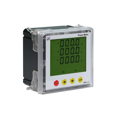 China (Modbus RTU Protocol) Cost-Effective Multifunctional AC RS485 AC Intelligent Three-Phase LCD Display RS485 Display Panel AC Voltmeter Digital Ammeter for sale