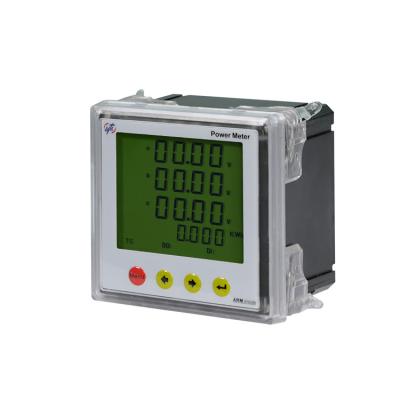 China RS485 (Modbus RTU Protocol) 2022 Hot Selling 0.5 Class Digital Panel Ammeter Single Phase AC Voltmeter Ammeter Electricity Meter Current Power Only for sale