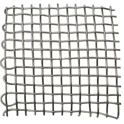 China 2021/sanxing//Factory Woven Iron Wire Easily Assembled Electro Galvanized Closed Edge Square Wire Mesh for sale