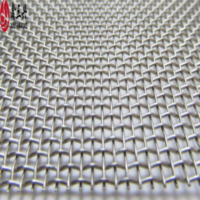 China Plain Weave Iron Crimped Wire Mesh / Galvanized Crimped Wire Mesh for sale