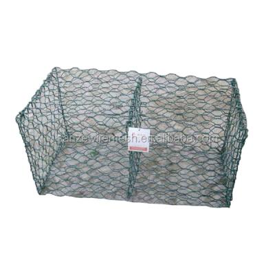 China Good Quality Eco - Friendly PVC Coated Gabion / Gabion Mesh Box Wire Netting for sale