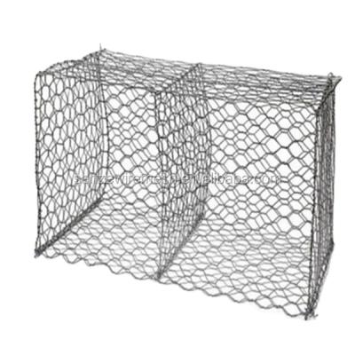 China Eco - Friendly Hot Dipped Galvanized Hexagonal Mesh 100*80mm Gabion Mesh / Wall Mesh for sale