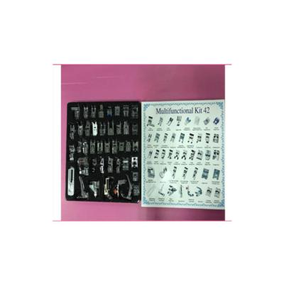 China Garment Shops 42 PCS HOUSEHOLD SEWING PRESSER FOOT KIT SEWING MACHINE PARTS for sale