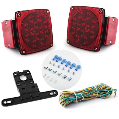 China 12V Boat Submersible Boat Led Trailer Tail Light Kit Truck Waterproof Trailer Lights For Trailer for sale