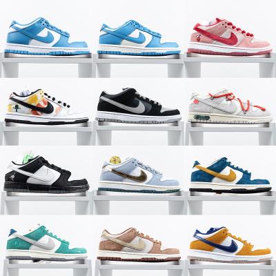 China Fashion Trend Brand Custom Sneakers High Quality Genuine Leather Dip Tops Low Tops Mens Basketball Skate Board Shoes Customized By Sb for sale