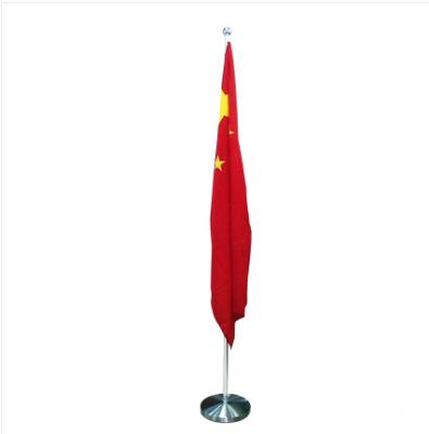 China Office floor flag pole in office meeting room for sale