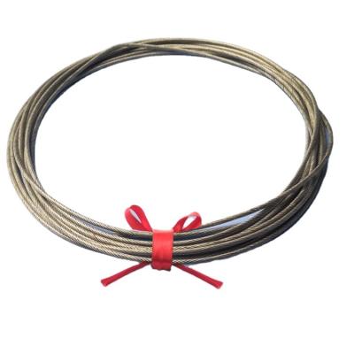 China Let Flagpole Rise and Fall Upgrade Special Hot Sale Let Flagpole Rise and Fall Upgrade Rubber Coated Steel Wire Rope Coated Wire Rope for sale