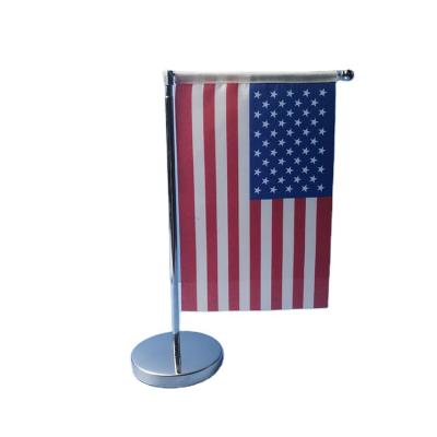 China L-Shaped Desktop Folding Stand 28.5cm~50cm Office Desk Flag for sale